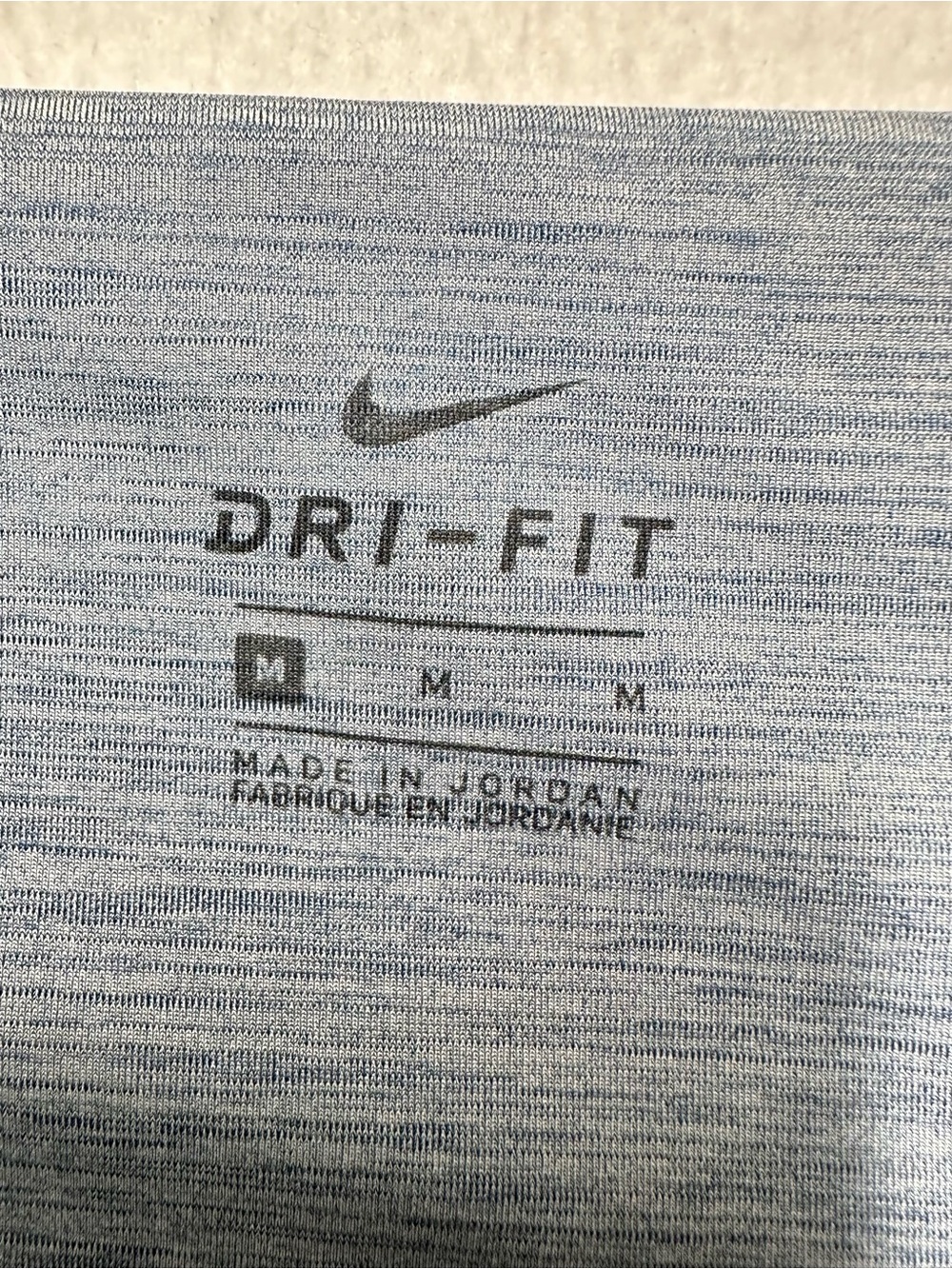 Nike Yoga Ruched Leggings Women’s M Blue Dri-FIT High Rise 26” Inseam - Picture 6 of 7